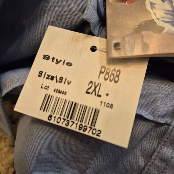 Elbeco Men's Medium Blue Poly/Cotton First Responder Professional Performance Un - Picture 9 of 13